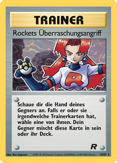 Rockets Überraschungsangriff