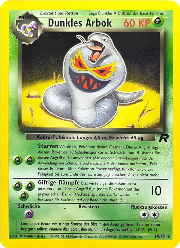 Dunkles Arbok
