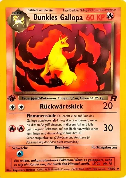 Dunkles Gallopa