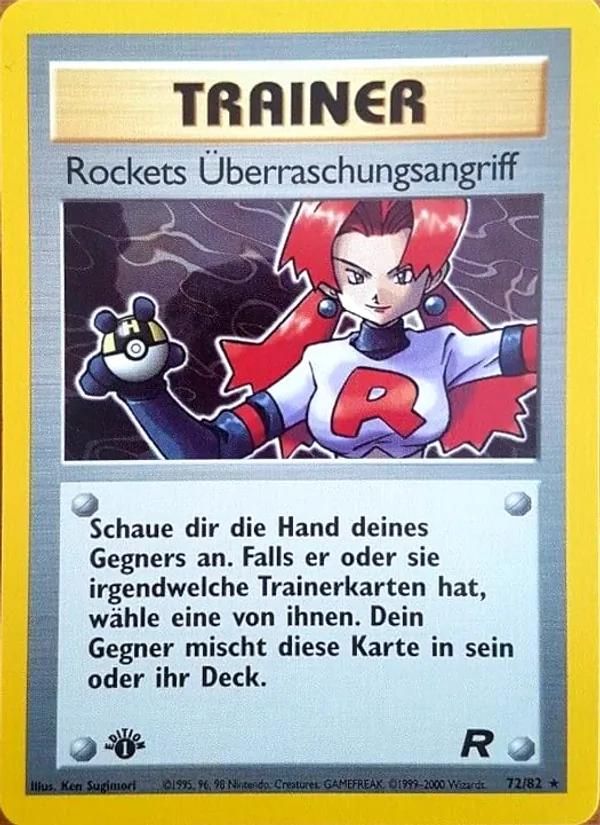 Rockets Überraschungsangriff