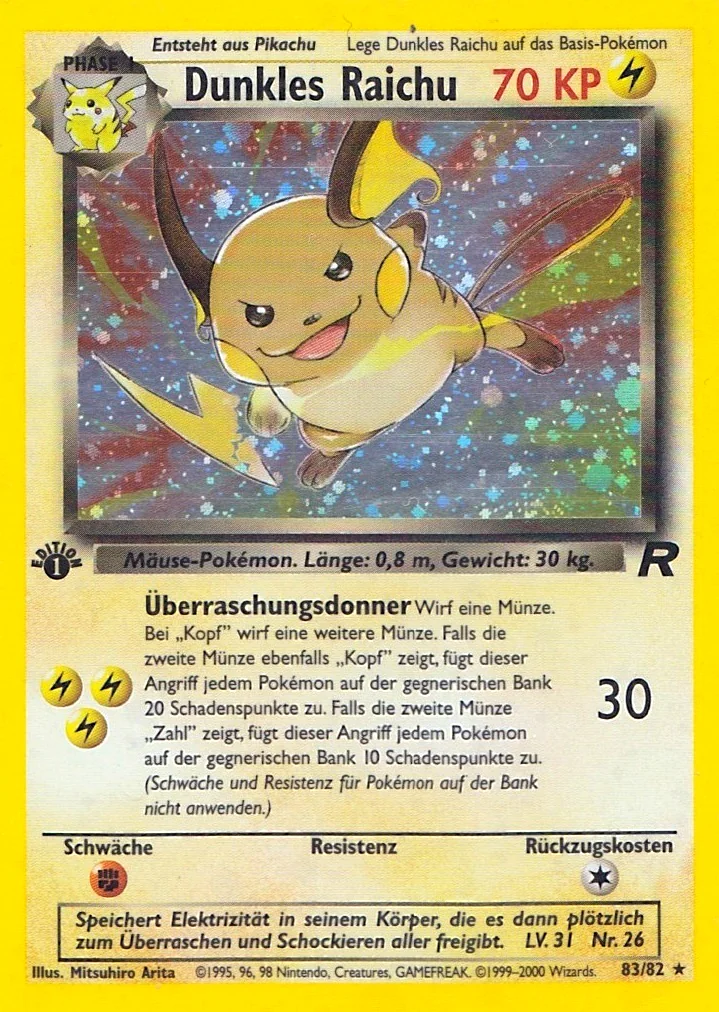 Dunkles Raichu