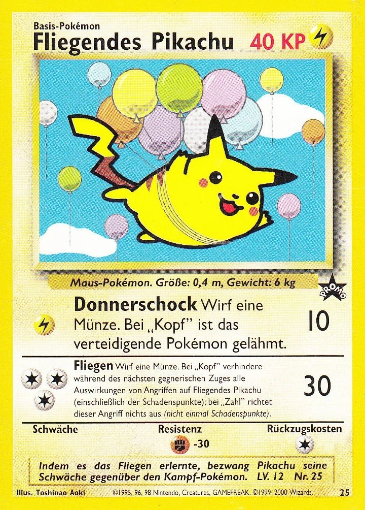 Fliegendes Pikachu
