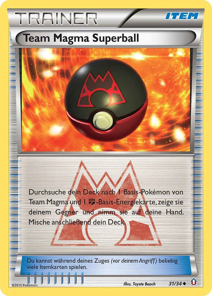 Team Magma's Great Ball