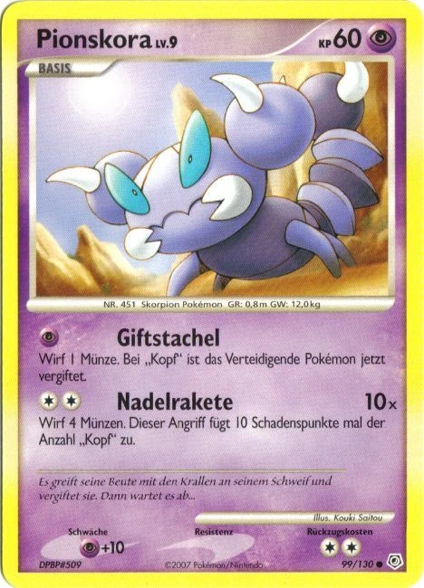 Pionskora