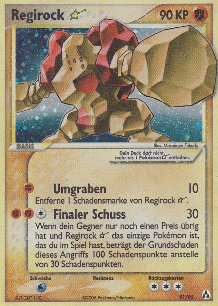 Regirock ☆