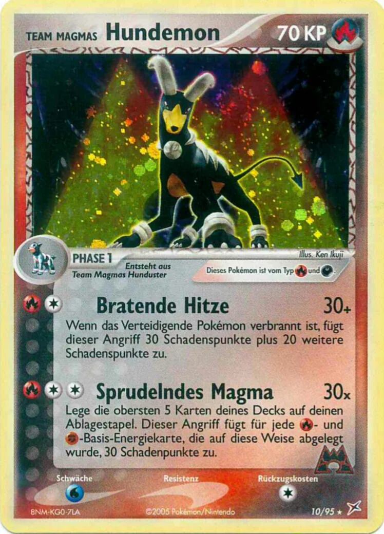 Team Magmas Hundemon