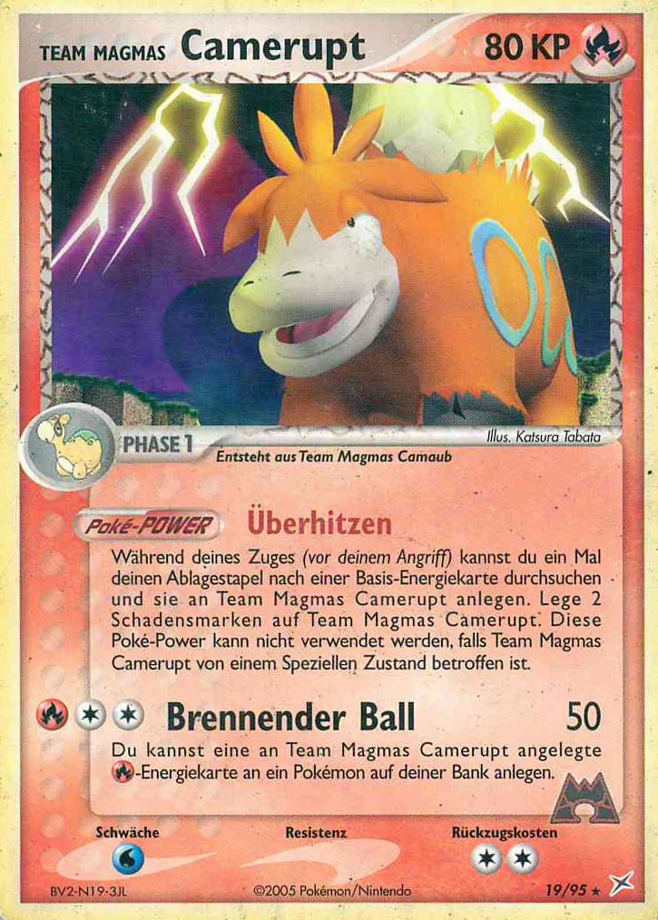 Team Magmas Camerupt