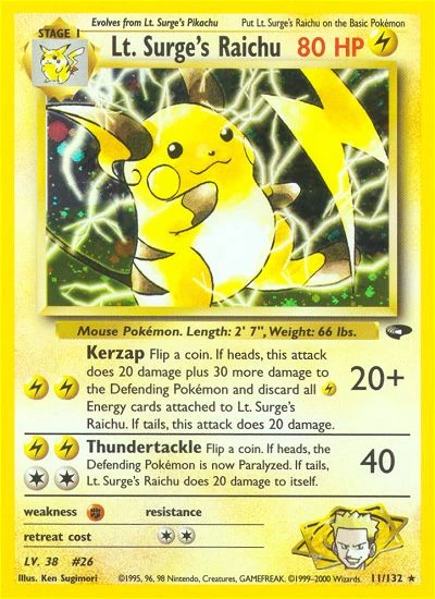 Major Bobs Raichu