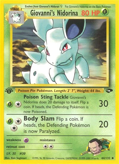 Giovanni's Nidorina