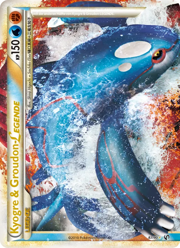 Kyogre & Groudon LEGENDE