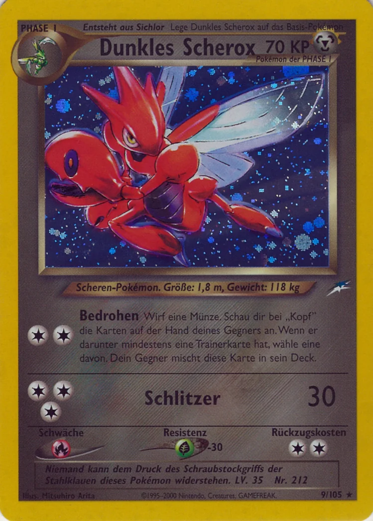 Dunkles Scherox