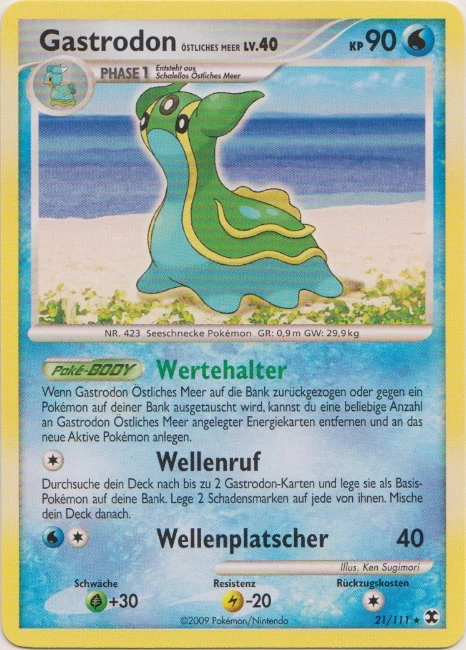 Gastrodon Östliches Meer