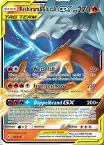 Reshiram & Glurak GX