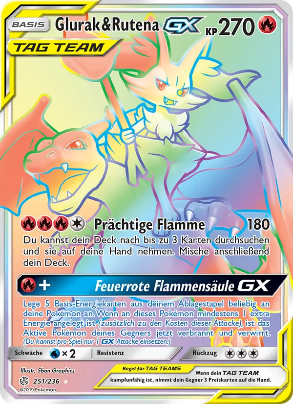 Glurak & Rutena GX