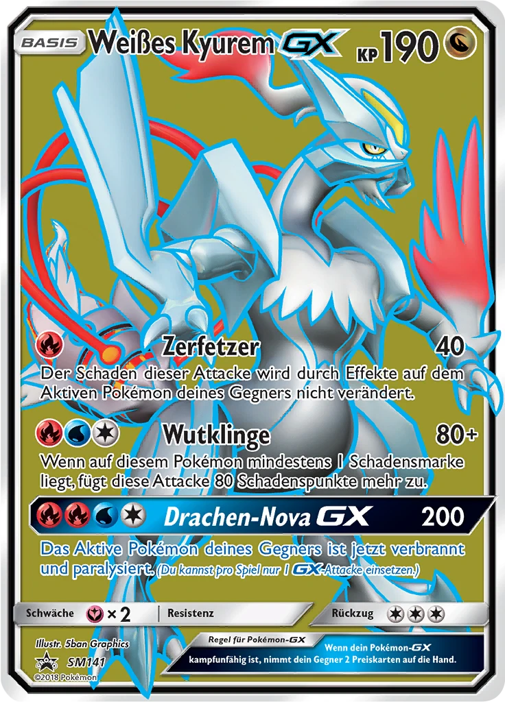 Weißes Kyurem GX