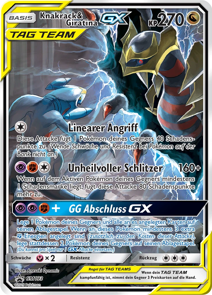 Knakrack & Giratina GX