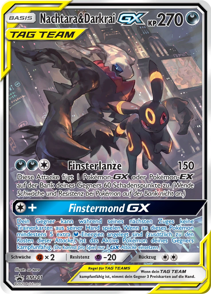 Nachtara & Darkrai GX