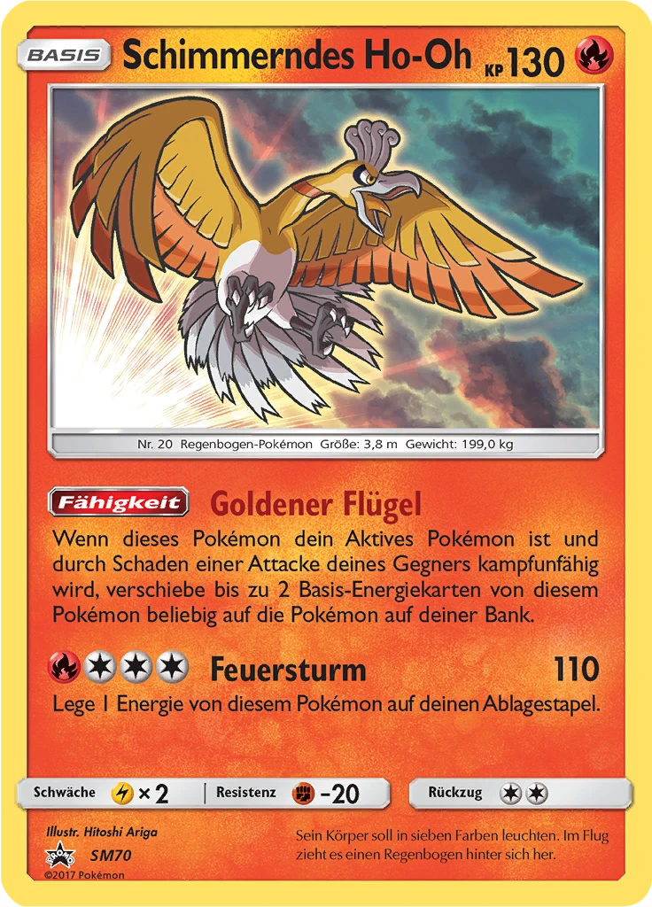 Schimmerndes Ho-Oh