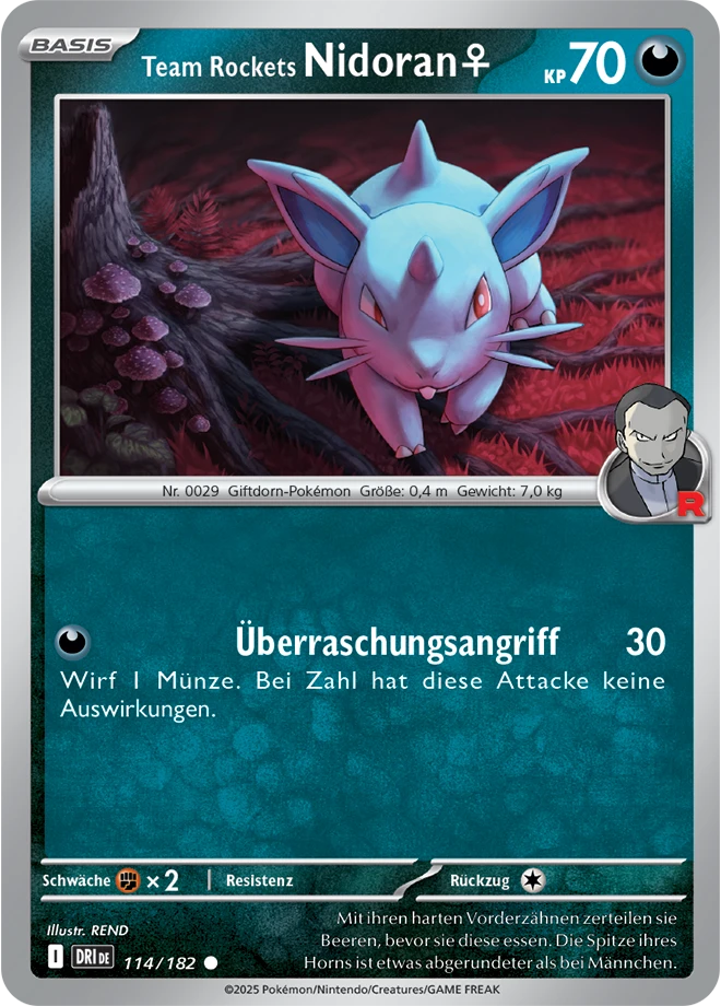 Team Rockets Nidoran♀