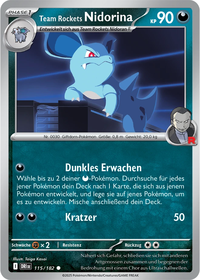 Team Rockets Nidorina