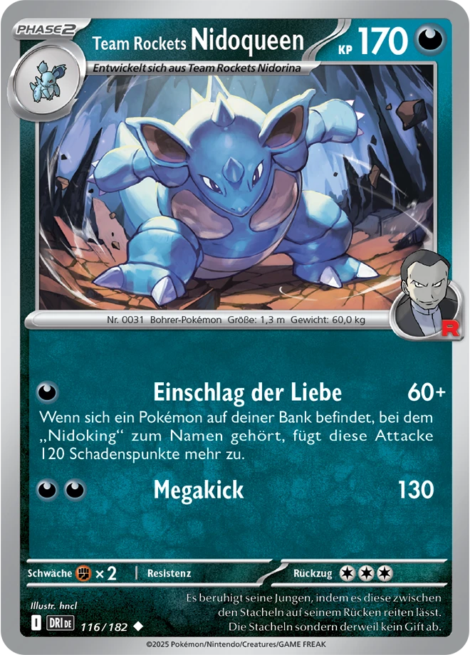 Team Rockets Nidoqueen