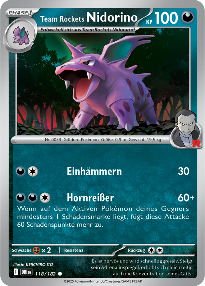 Team Rockets Nidorino