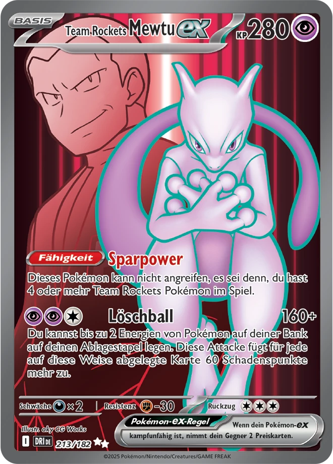 Team Rockets Mewtu-ex
