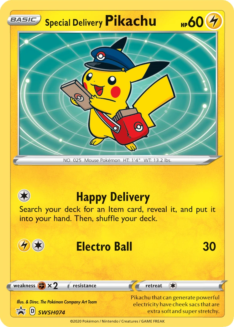 Eilbote Pikachu