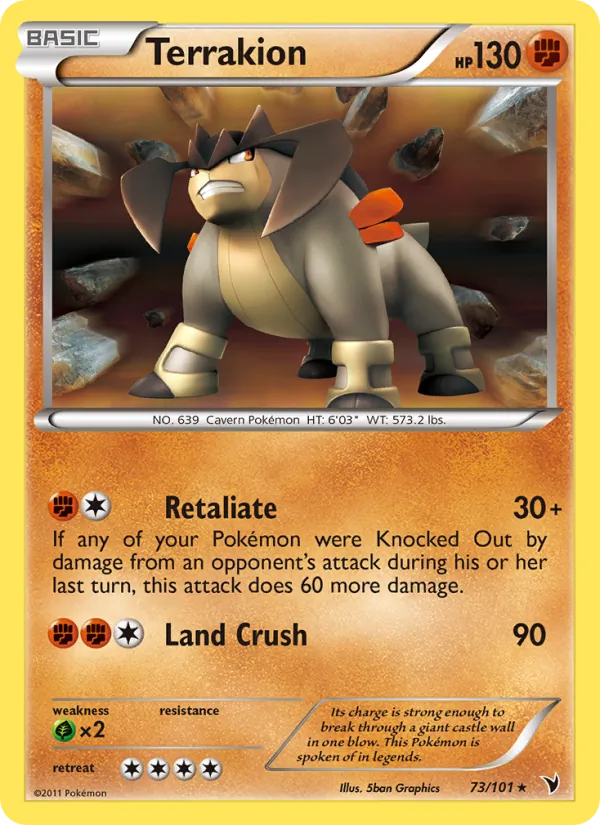 Terrakion (Pesadelo Prism)