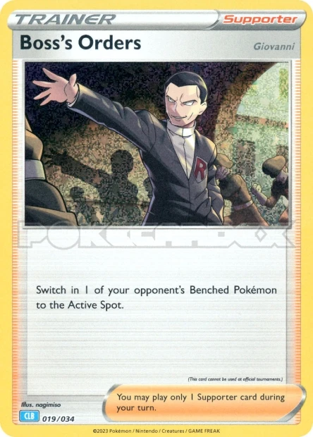 Boss's Orders Giovanni