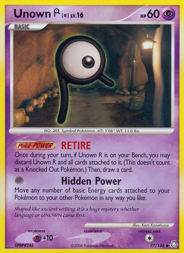 Unown R (Power Cottonweed)