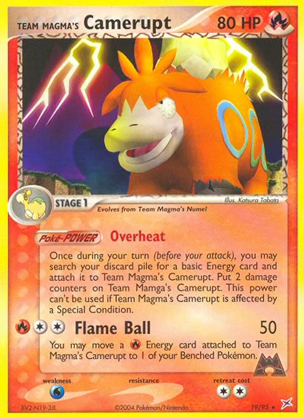 Team Magma's Camerupt (Magma Spirit)