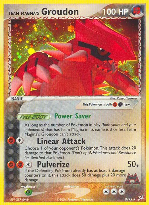 Team Magma's Groudon (Magma Spirit)
