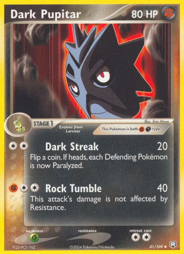 Dark Pupitar (Dark Tyranitar Deck)