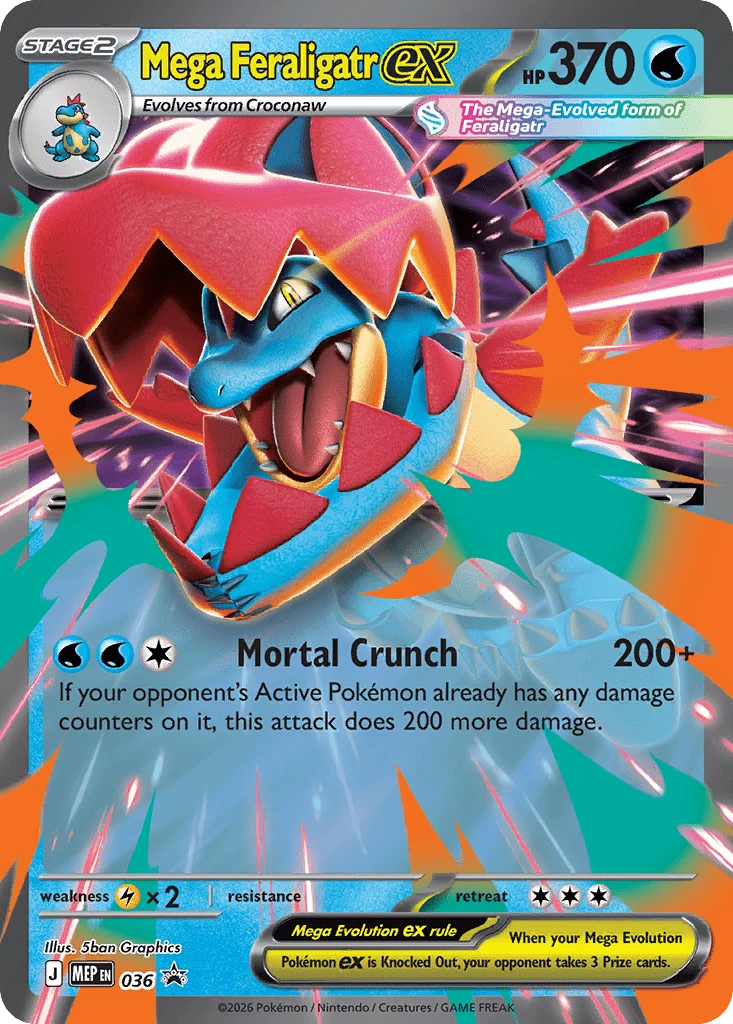 Mega Feraligatr ex
