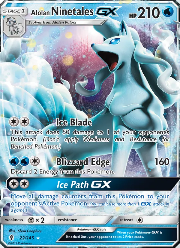 Alolan Ninetales-GX (Ice Path FTW)