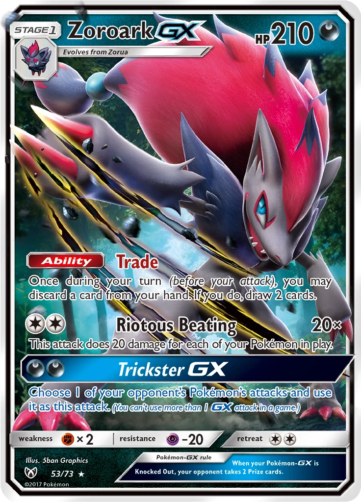 Zoroark-GX (Victory Map)