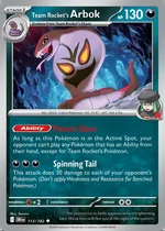 Team Rocket's Arbok
