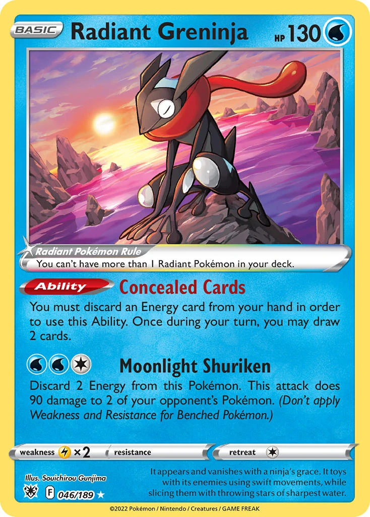 Radiant Greninja (Psychic Elegance)