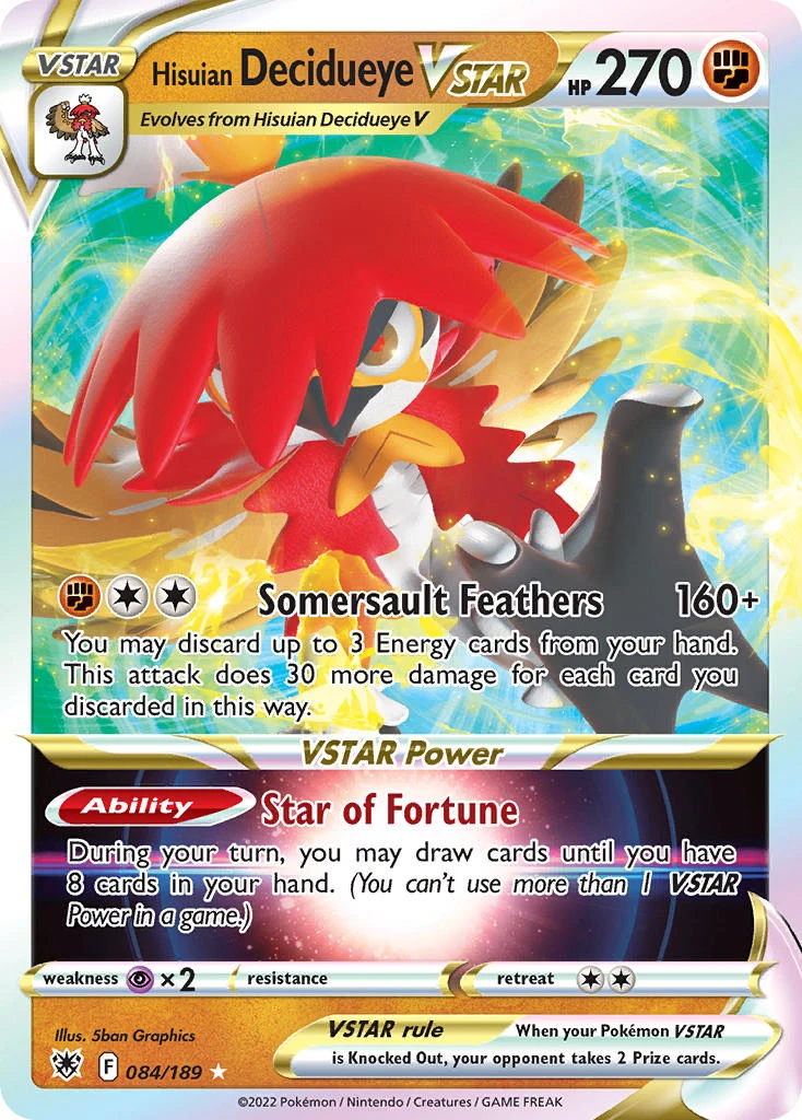Hisuian Decidueye-VSTAR (ADP)