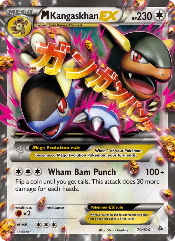 Mega Kangaskhan-EX (Crazy Punch)