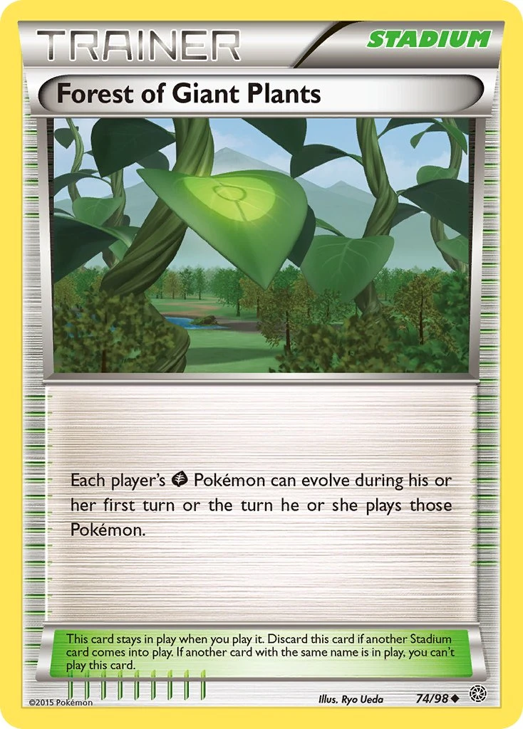 Forest of Giant Plants (Bebe Deck)