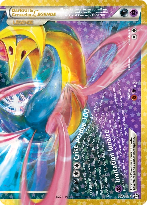 Darkrai & Cresselia LÉGENDE