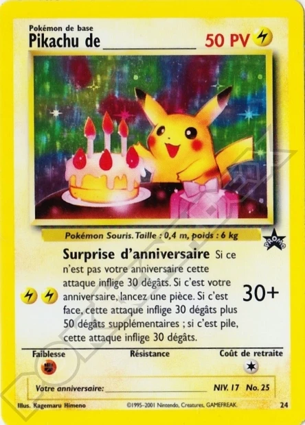 Pikachu de _____
