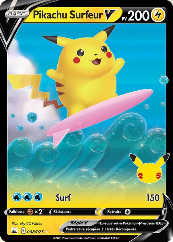Pikachu Surfeur-V
