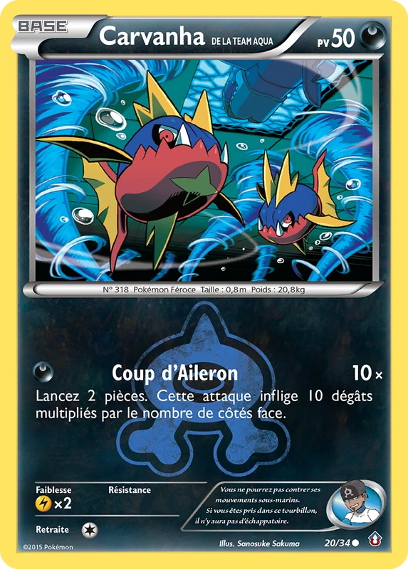 Carvanha de Team Aqua
