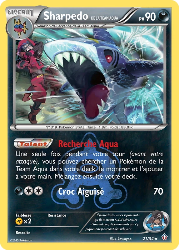 Sharpedo de Team Aqua