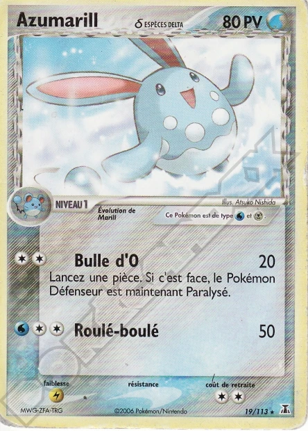 Azumarill δ Espèces Delta