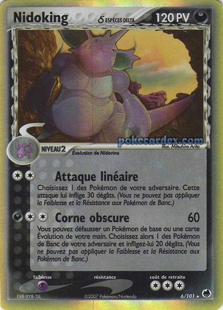 Nidoking δ Espèces Delta