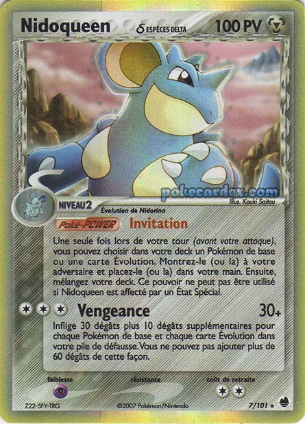 Nidoqueen δ Espèces Delta